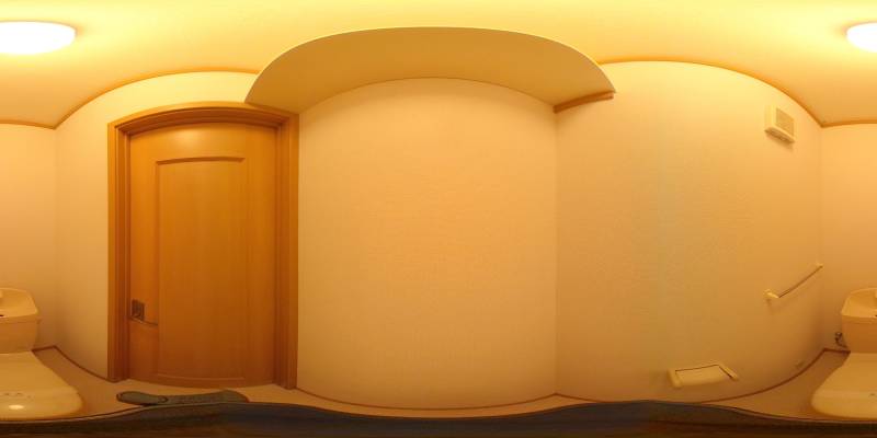 パノラマ画像トイレ