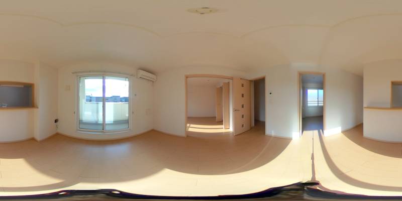 パノラマ画像リビング