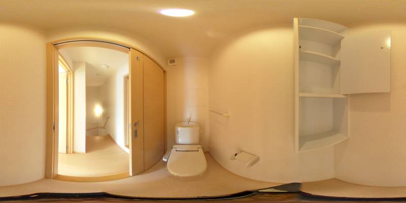 パノラマ画像トイレ