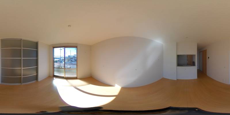 パノラマ画像リビング