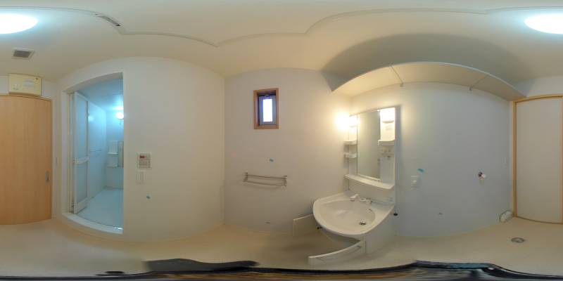 パノラマ画像洗面所