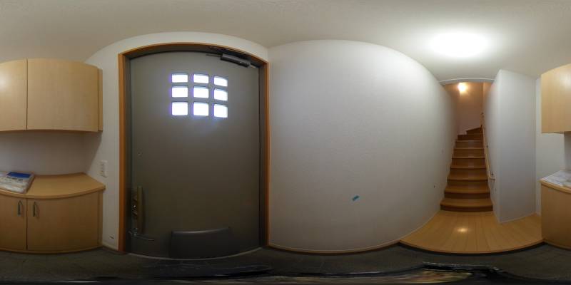 パノラマ画像玄関