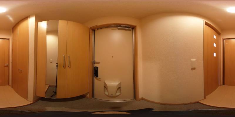 パノラマ画像玄関