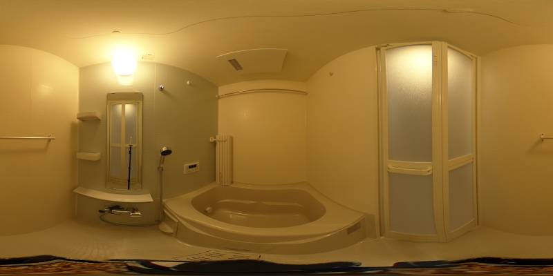 パノラマ画像バスルーム