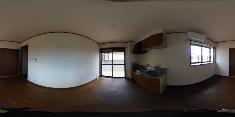 パノラマ画像リビング