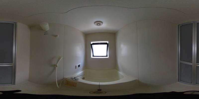 パノラマ画像バスルーム