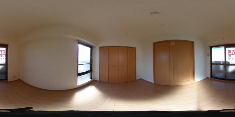 パノラマ画像洋室