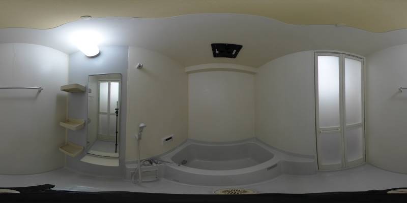 パノラマ画像バスルーム