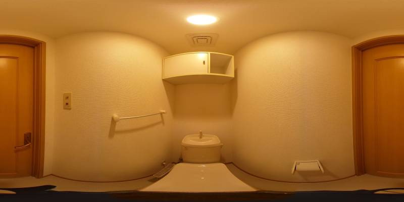 パノラマ画像トイレ