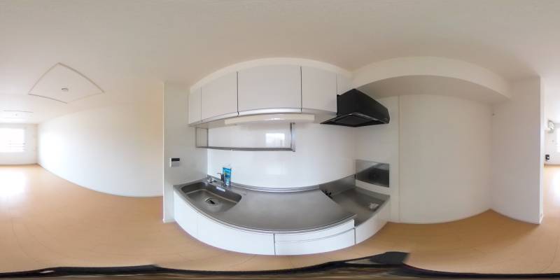 パノラマ画像キッチン
