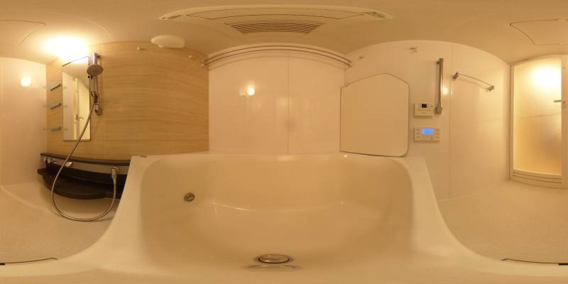 パノラマ画像バスルーム