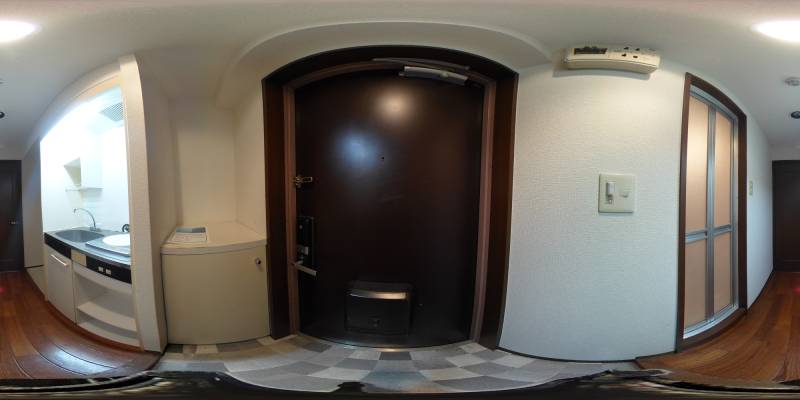 パノラマ画像玄関