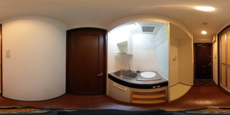 パノラマ画像キッチン