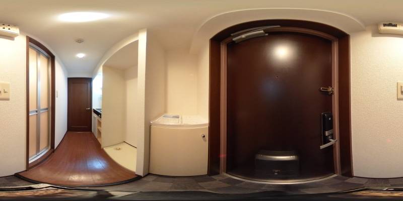 パノラマ画像玄関