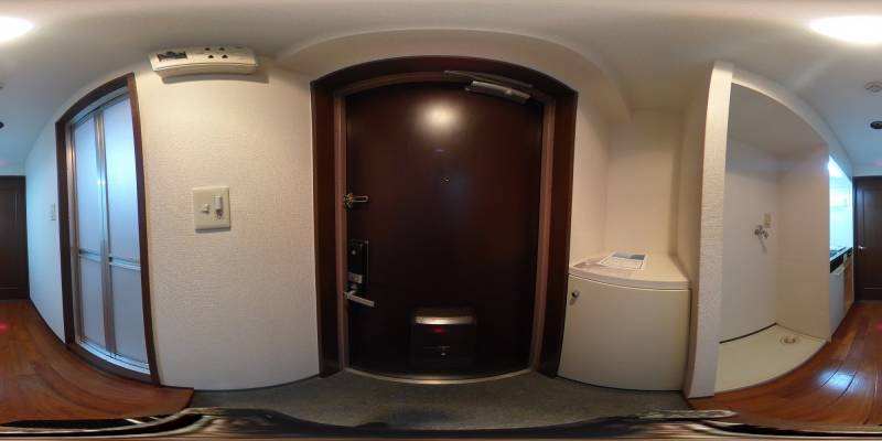 パノラマ画像玄関