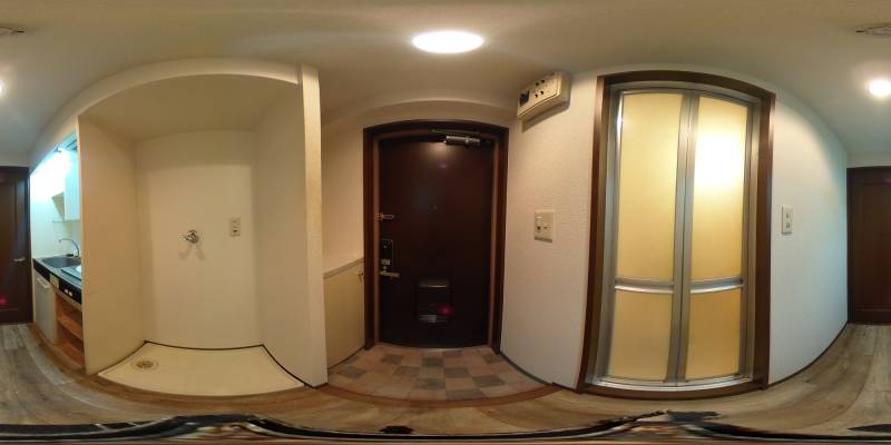 パノラマ画像玄関