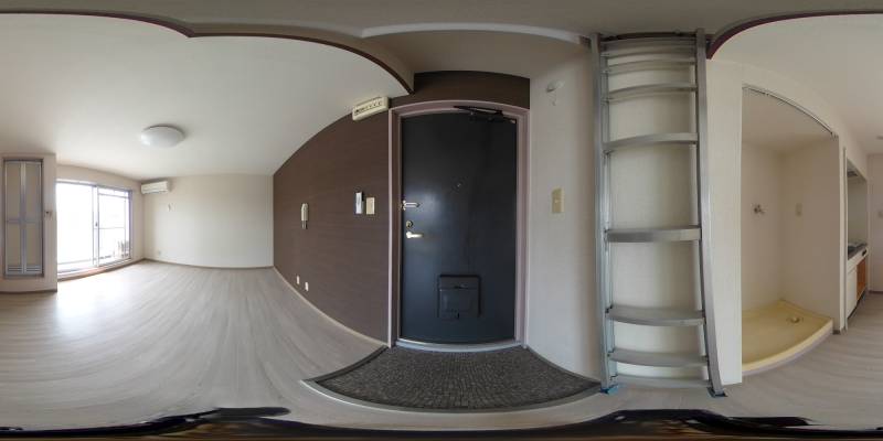 パノラマ画像玄関