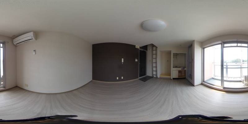 パノラマ画像リビング