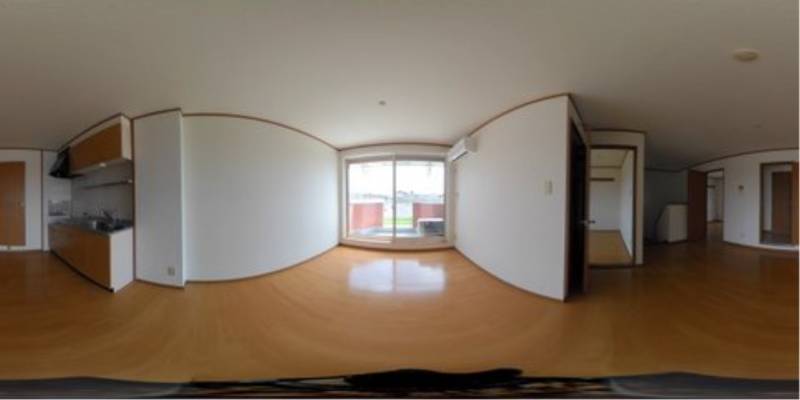 パノラマ画像リビング