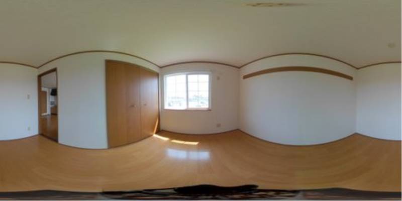 パノラマ画像洋室