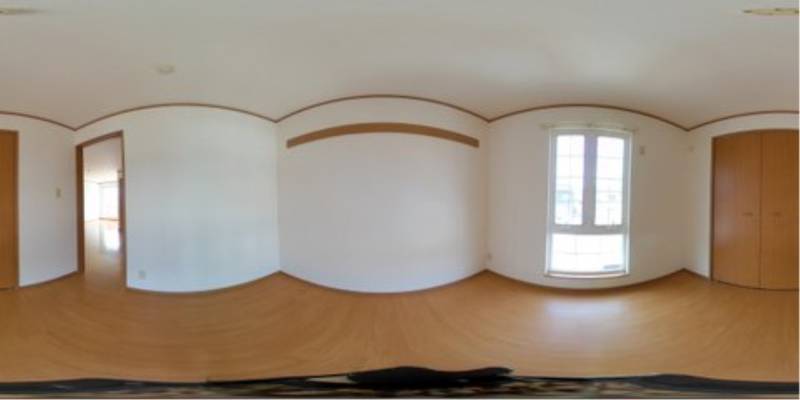 パノラマ画像洋室