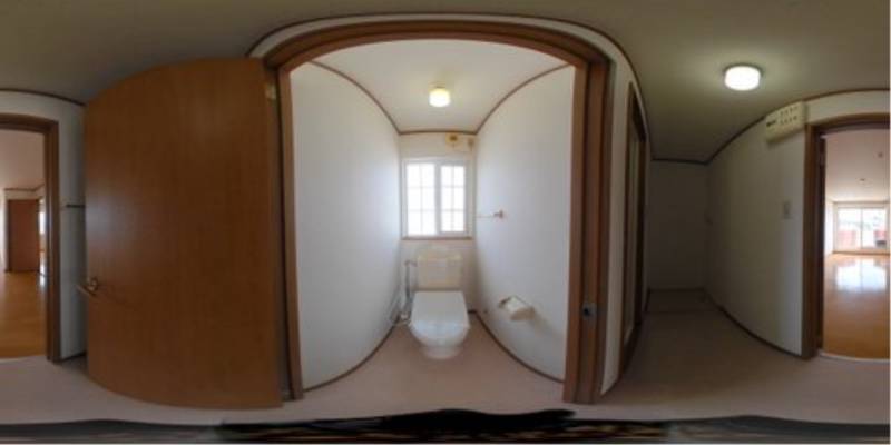 パノラマ画像トイレ