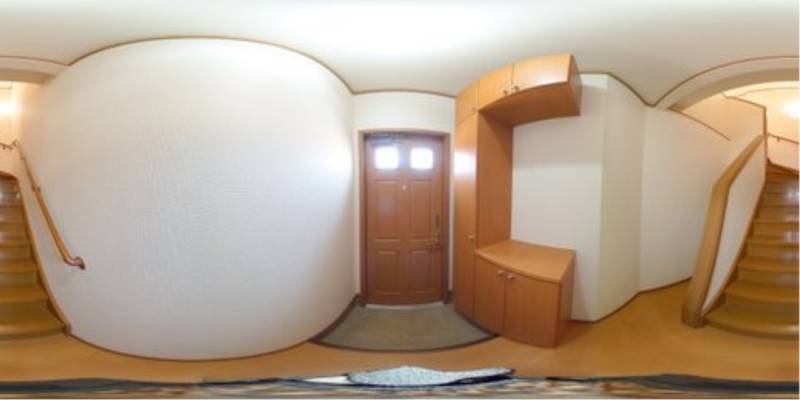 パノラマ画像玄関