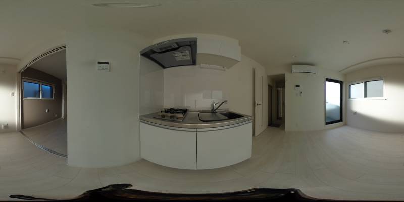 パノラマ画像キッチン