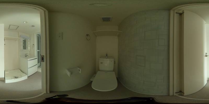 パノラマ画像トイレ