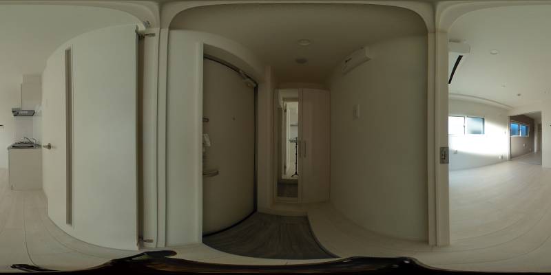 パノラマ画像玄関