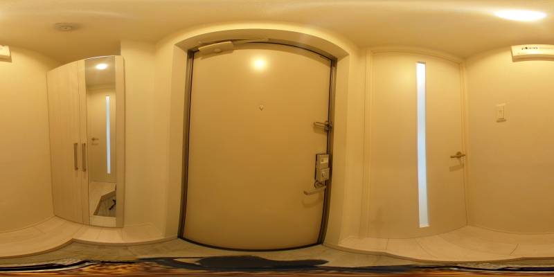 パノラマ画像玄関