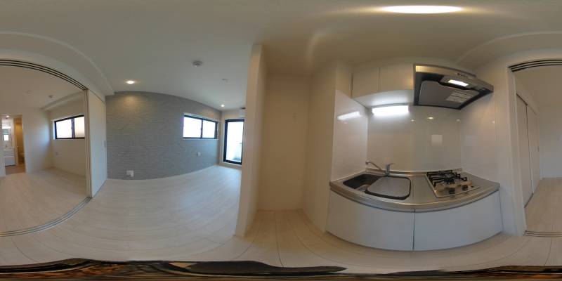 パノラマ画像キッチン