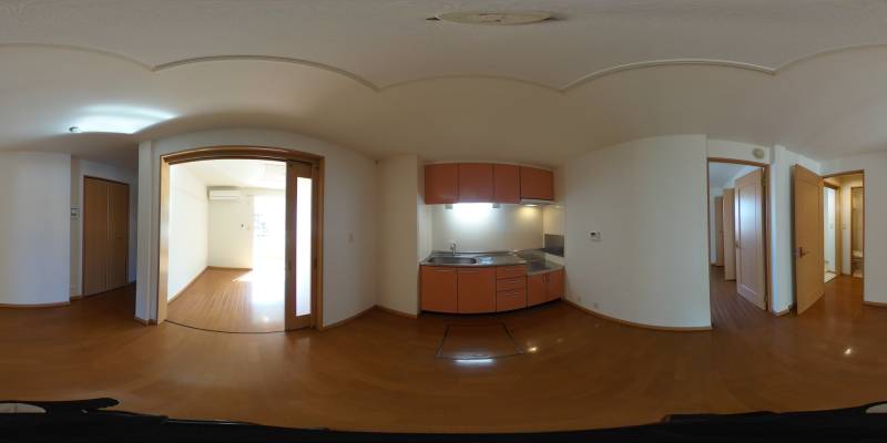 パノラマ画像キッチン