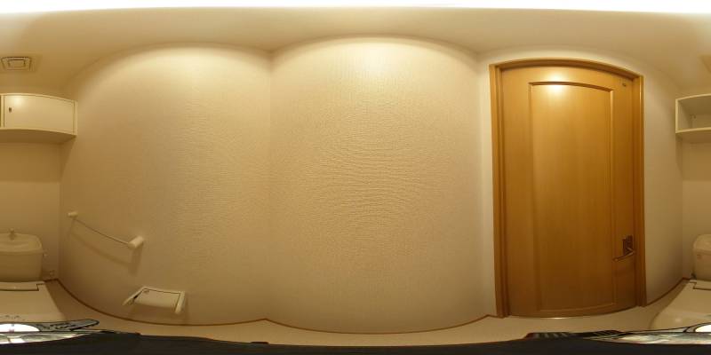 パノラマ画像トイレ