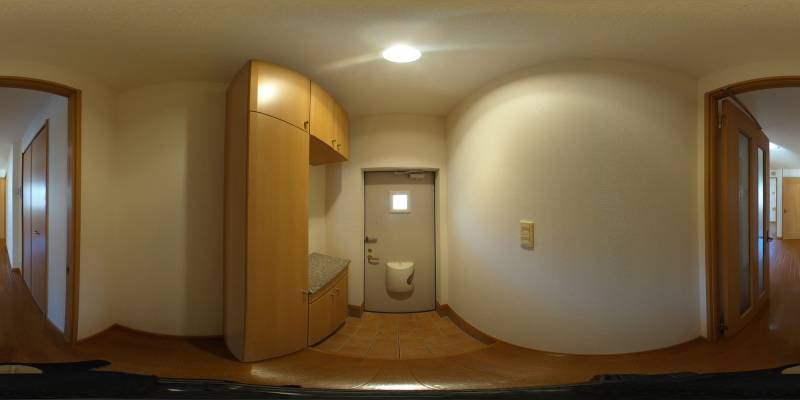 パノラマ画像玄関