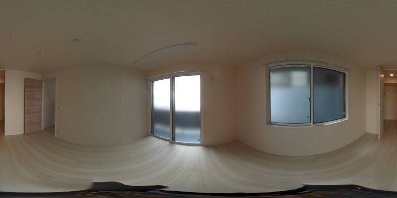 パノラマ画像洋室