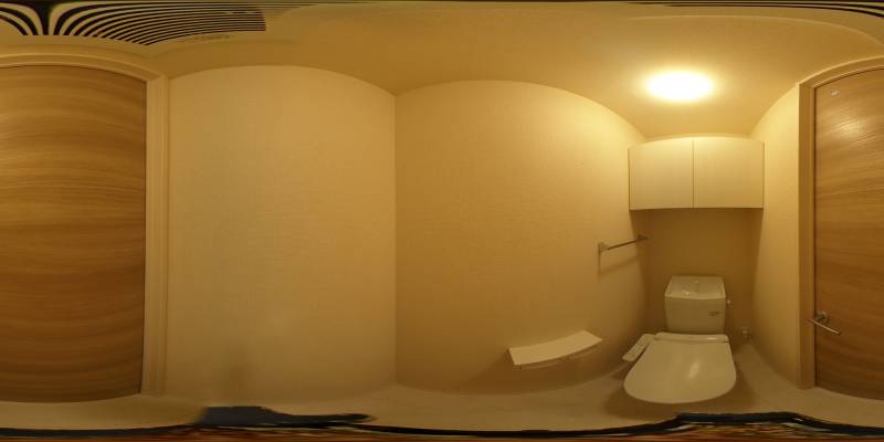 パノラマ画像トイレ