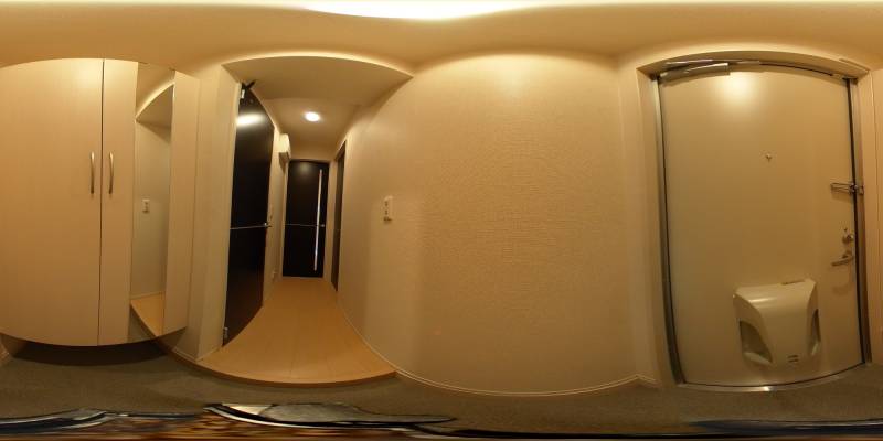 パノラマ画像玄関