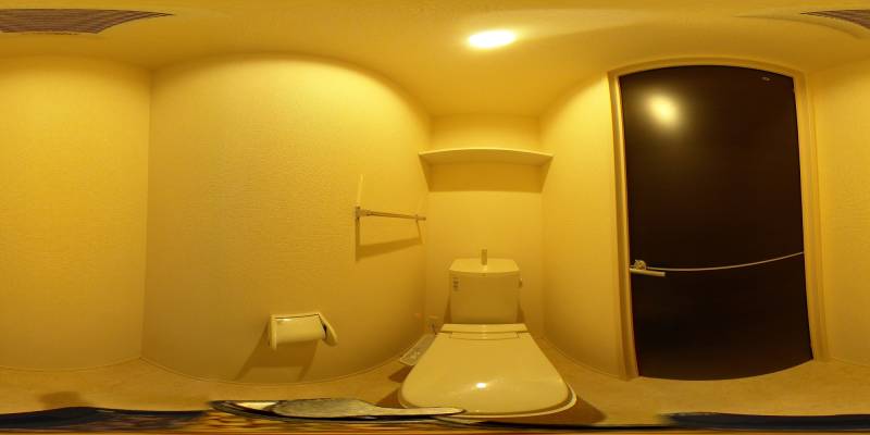 パノラマ画像トイレ