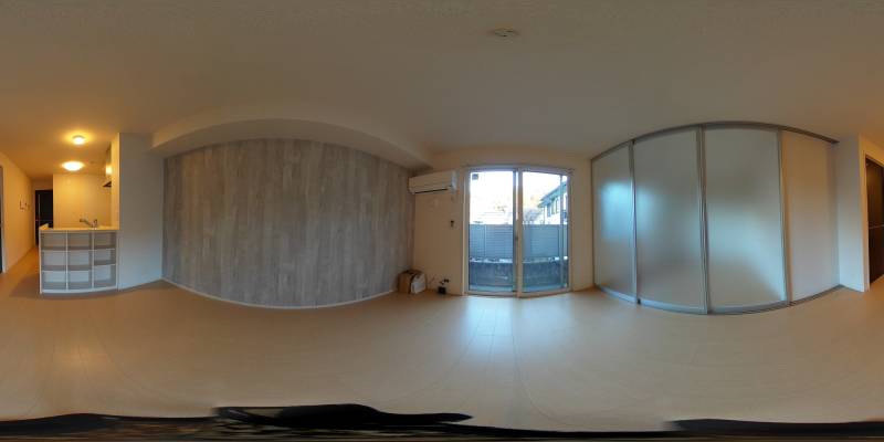 パノラマ画像リビング