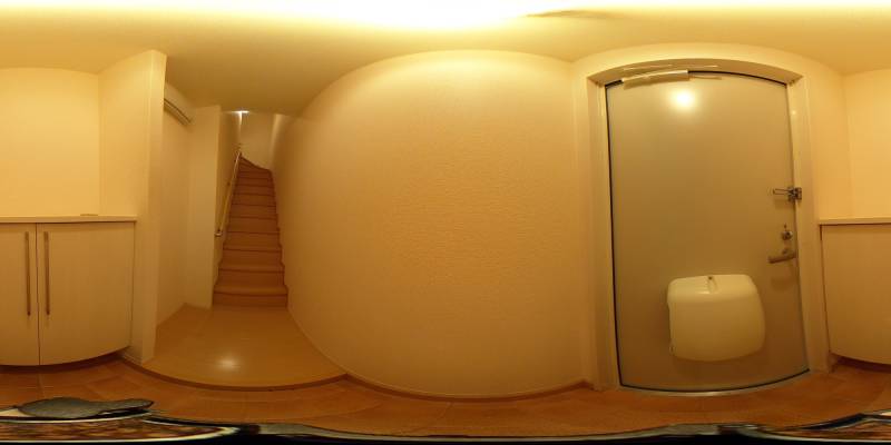 パノラマ画像玄関