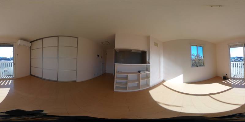 パノラマ画像リビング