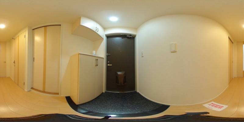 パノラマ画像玄関