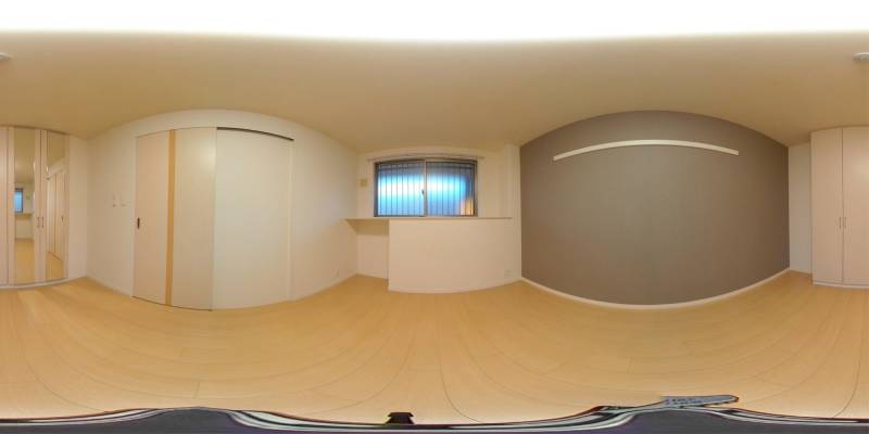 パノラマ画像洋室