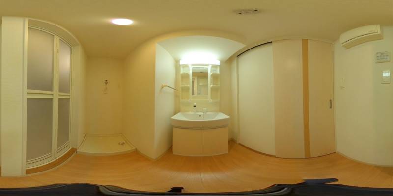 パノラマ画像洗面所