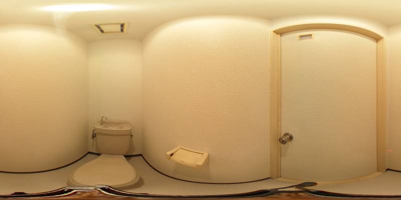 パノラマ画像トイレ