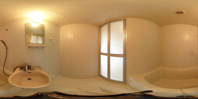 パノラマ画像バスルーム