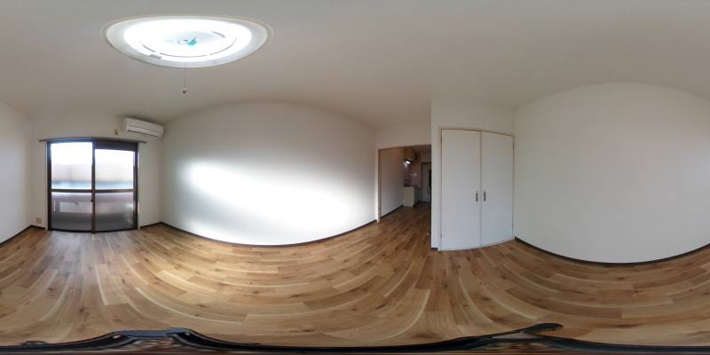 パノラマ画像洋室