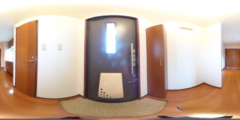 パノラマ画像玄関