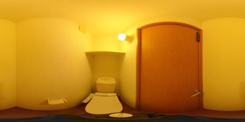 パノラマ画像トイレ